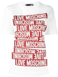 футболка 'St. Tape' Love Moschino