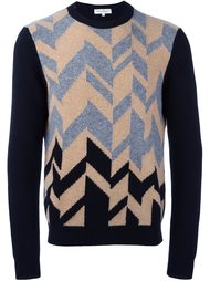 джемпер с узором в технике интарсия Salvatore Ferragamo