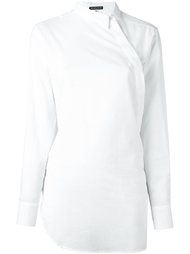рубашка с асимметричной застежкой на пуговицы Ann Demeulemeester