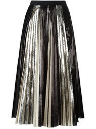 плиссированная юбка с эффектом металлик Proenza Schouler