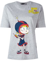 футболка 'St. Space Donnina' Love Moschino