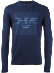 толстовка с принтом логотипа Armani Jeans