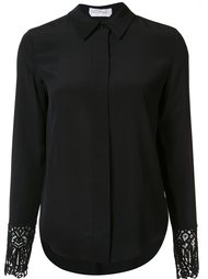 блузка с кружевными манжетами Chloé