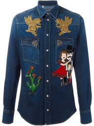 джинсовая рубашка  Dolce &amp; Gabbana