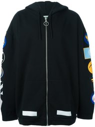 толстовка с нашивками  Off-White