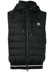 feather down gilet Moncler