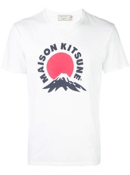 футболка 'Mont Fuji' Maison Kitsuné