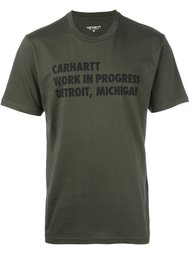 футболка 'work in progress'  Carhartt