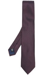 галстук с геометрическим узором Ermenegildo Zegna