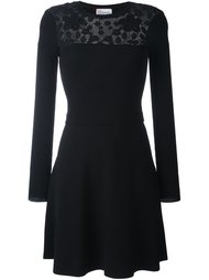 платье с длинными рукавами  Red Valentino