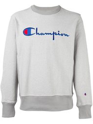толстовка с вышивкой логотипа Champion