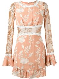 платье с оборками For Love And Lemons
