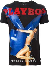 футболка с принтом Playboy  Philipp Plein