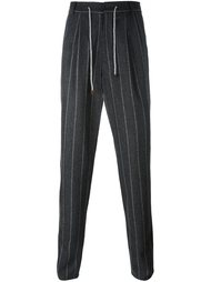 брюки в полоску Brunello Cucinelli