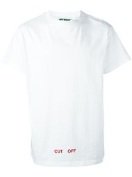 футболка 'Silver Off'  Off-White