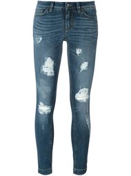 джинсы скинни с рваной отделкой Dolce &amp; Gabbana