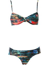 abstract print bikini set Lygia &amp; Nanny