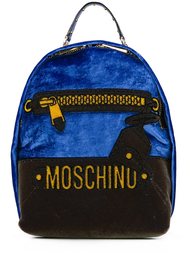 рюкзак с логотипом  Moschino