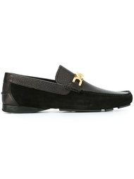мокасины с логотипом  Versace