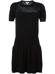 трикотажное платье А-образного силуэта Kenzo