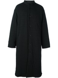 объемное пальто на пуговицах  Yohji Yamamoto