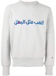 толстовка с вышивкой Champion