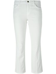 расклешенные укороченные джинсы  J Brand
