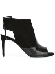 ботильоны с открытым носком Saint Laurent