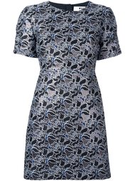 жаккардовое платье с цветочным узором MSGM