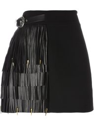 fringed A-line skirt  Fausto Puglisi