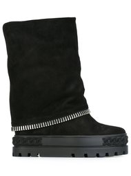 ботинки с отделкой молнией  Casadei