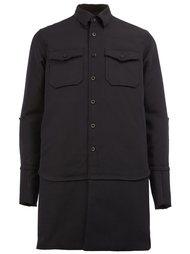 panelled coat Sacai