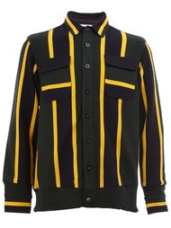 полосатый пиджак-рубашка Sacai