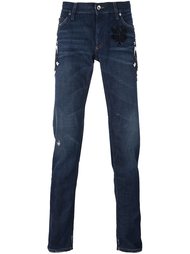 джинсы в стиле пэчворк  Dolce & Gabbana