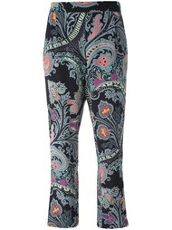 брюки с узором пейсли Etro