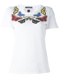 футболка с бабочками Alexander McQueen