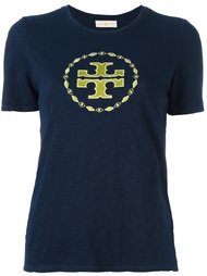 embroidered logo T-shirt Tory Burch