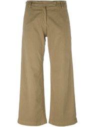 укороченные широкие брюки Current/Elliott