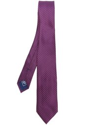 галстук с геометрическим узором Brioni
