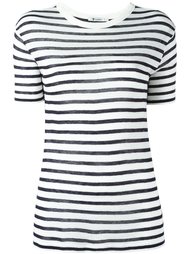 полосатая футболка T By Alexander Wang