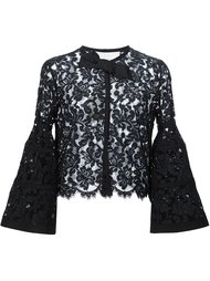 grosgrain detail jacket  Carolina Herrera