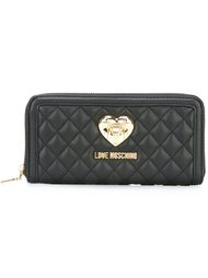 стеганый кошелек Love Moschino