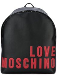 рюкзак с логотипом Love Moschino