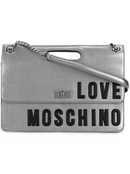 сумка на плечо с логотипом Love Moschino