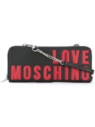 сумка на плечо с логотипом Love Moschino