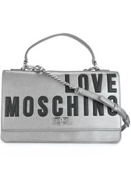 сумка на плечо с логотипом Love Moschino