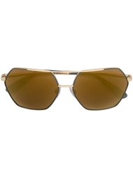 шестиугольные солнцезащитные очки-авиаторы Dolce &amp; Gabbana