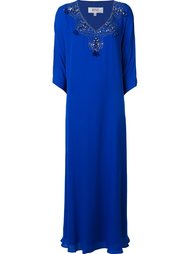 long embellished dress  Badgley Mischka