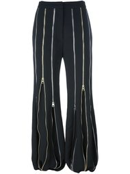 брюки с декоративными молниями J.W.Anderson