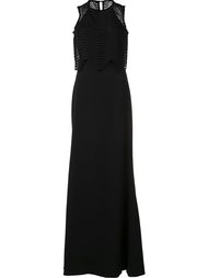 sleeveless gown dress  Badgley Mischka